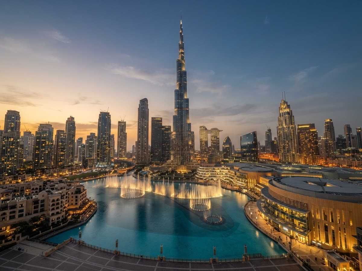 Da Realty — Downtown Dubai skyline